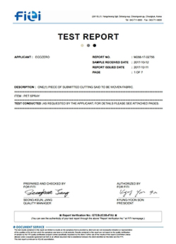 thumb of Official Test Report