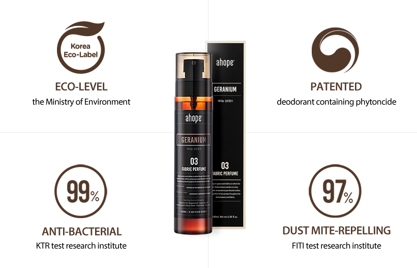patented, no-irritant, ant-bacterial, dust mite-repelling